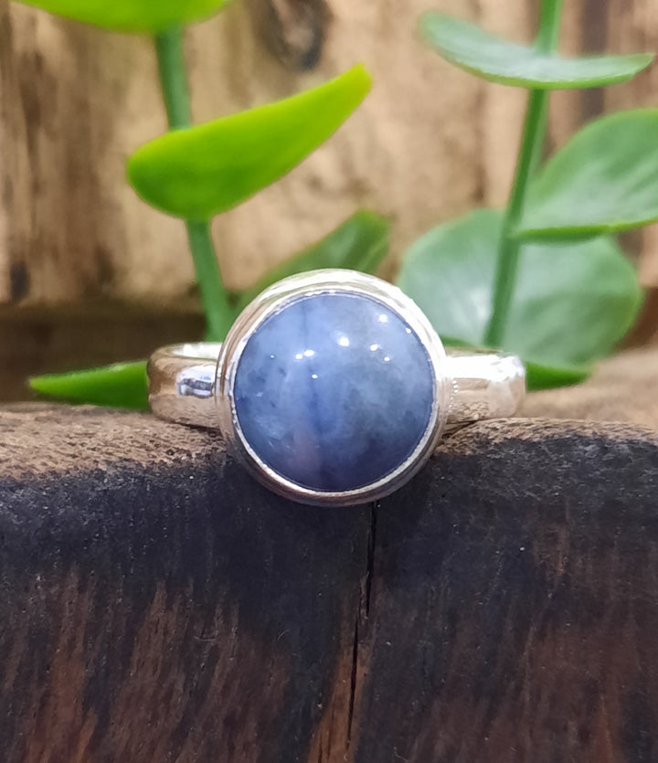 DUMORTIERITE  RING SIZE 7.5(O) GS7820