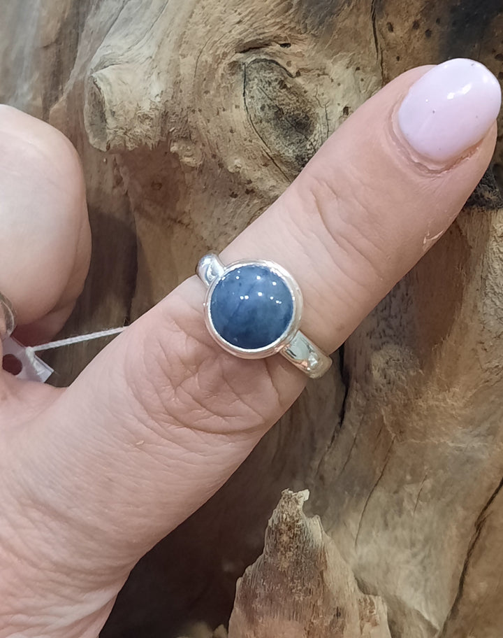 DUMORTIERITE  RING SIZE 7.5(O) GS7820