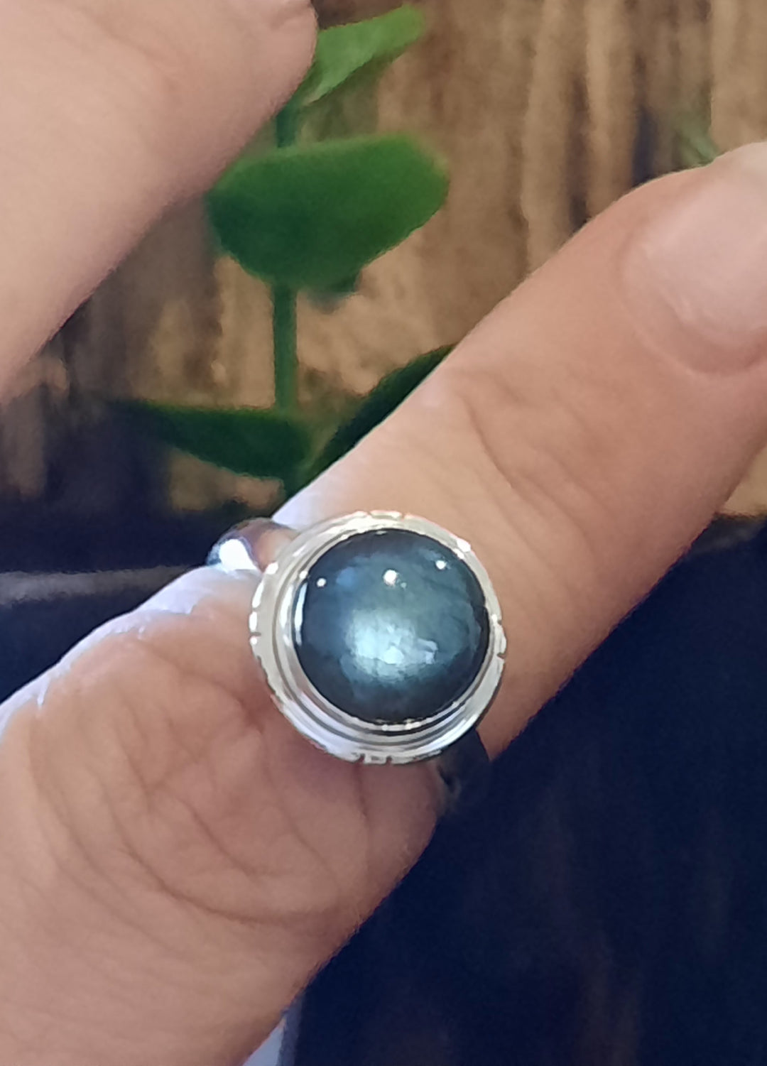 LABRADORITE  RING SIZE 6.5(M) GS7919