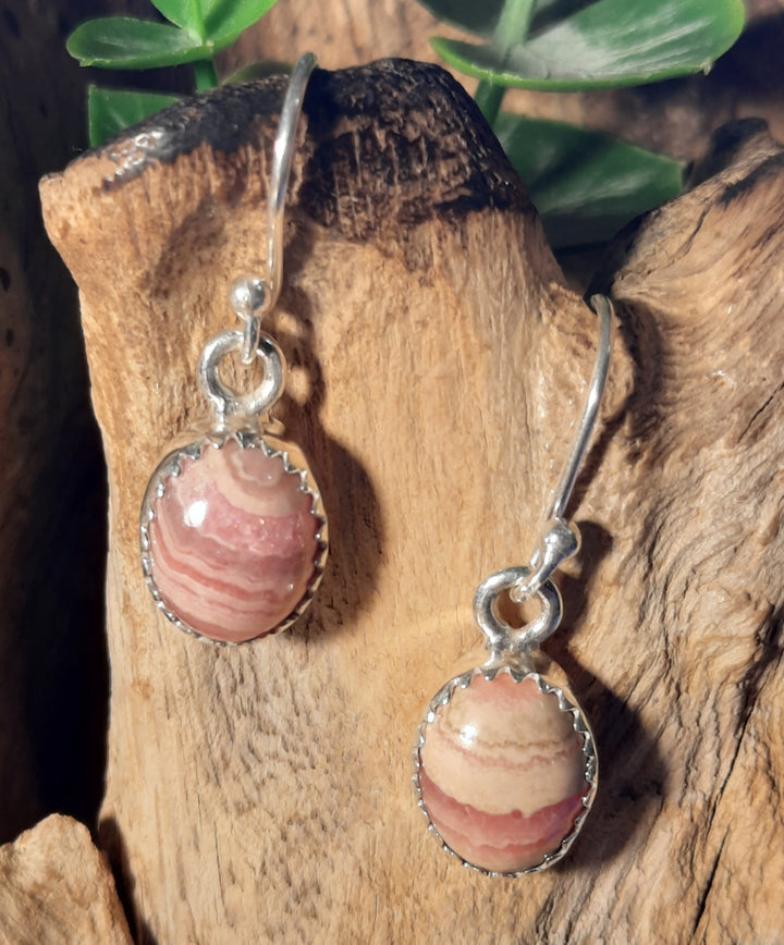 RHODOCHROSITE EARRINGS GS8845