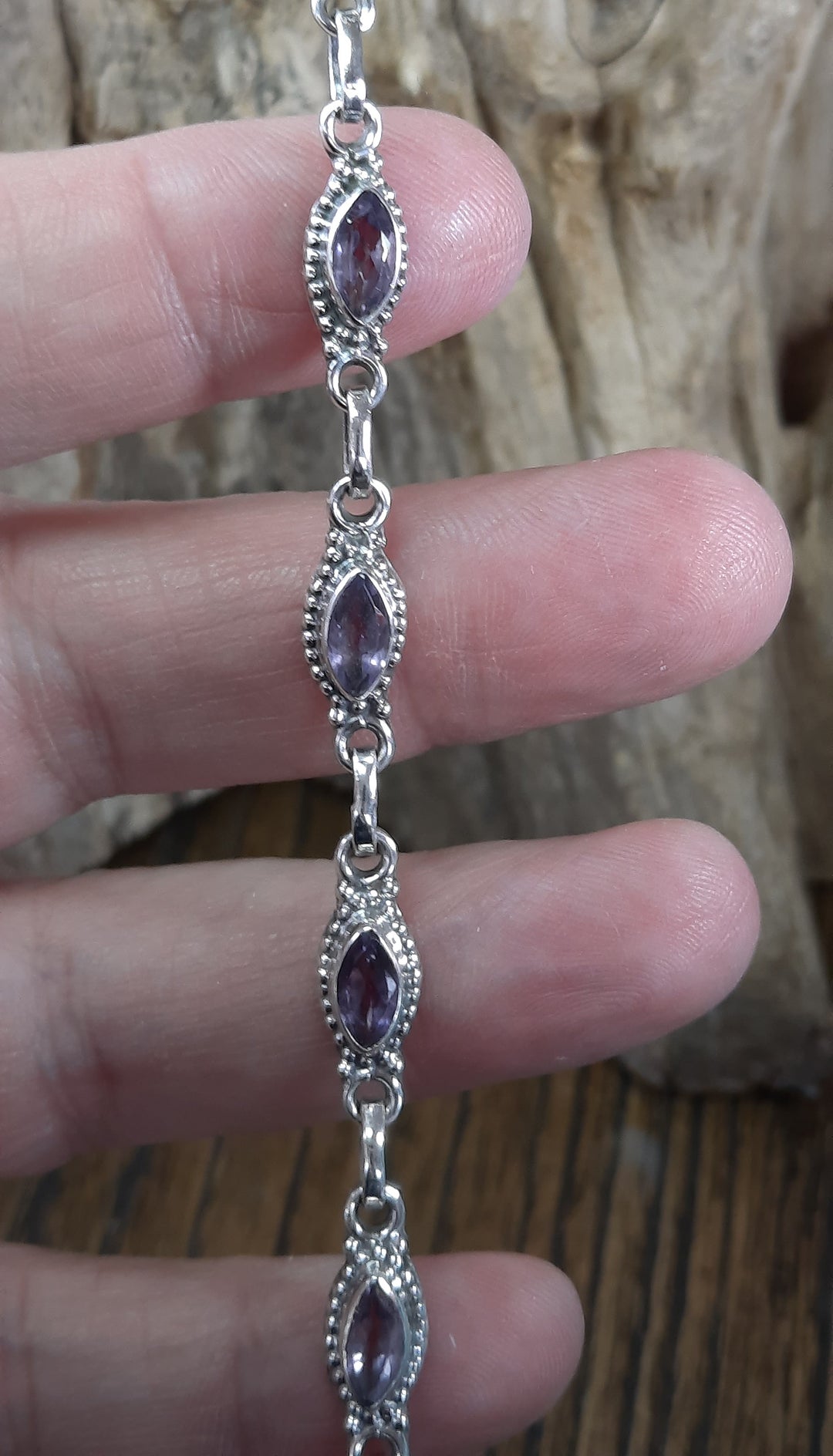 AMETHYST BRACELET OS2519