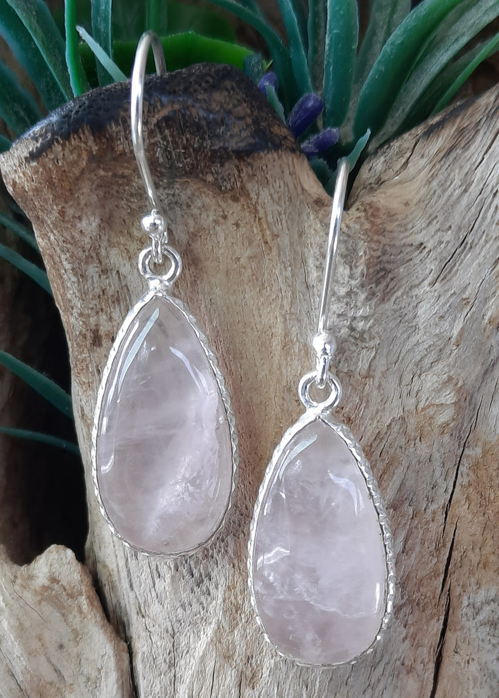 ROSE QUARTZ EARRINGS GS2547