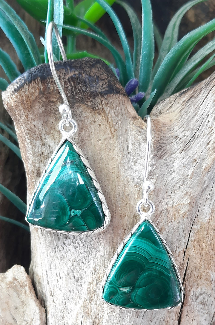 MALACHITE EARRINGS GS2554