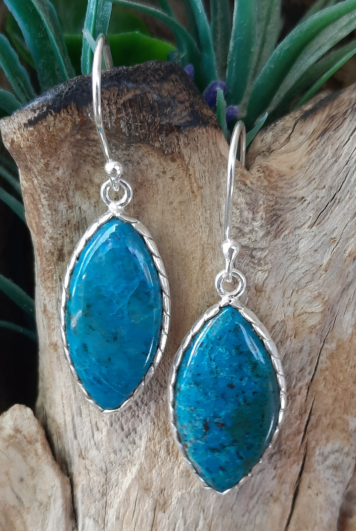 CHRYSOCOLLA EARRINGS GS2538