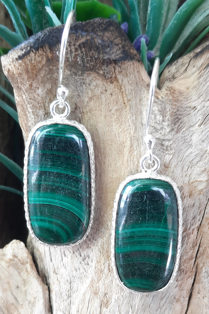 MALACHITE EARRINGS GS2551