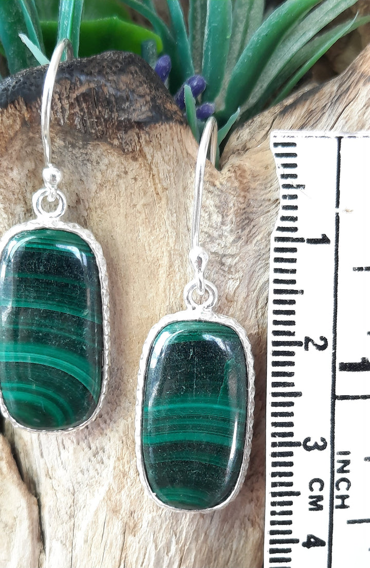 MALACHITE EARRINGS GS2551