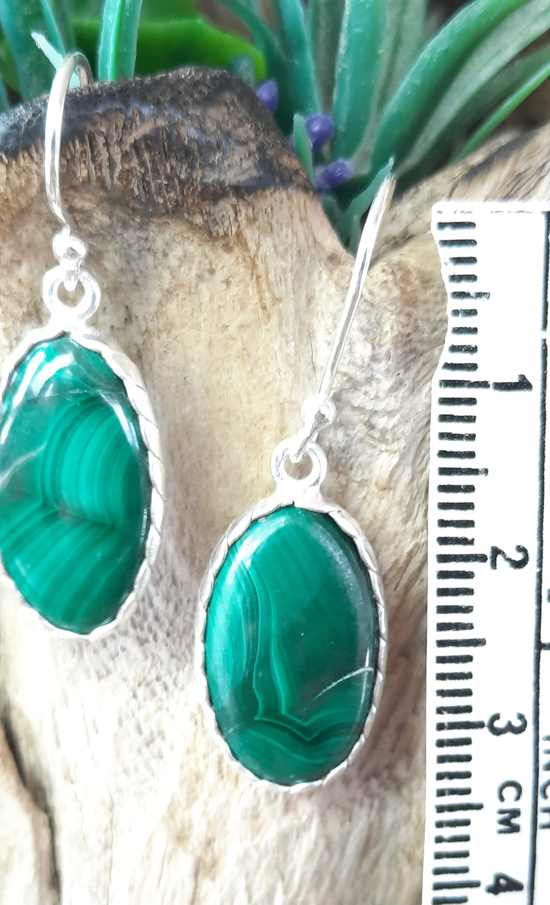 MALACHITE EARRINGS GS2549