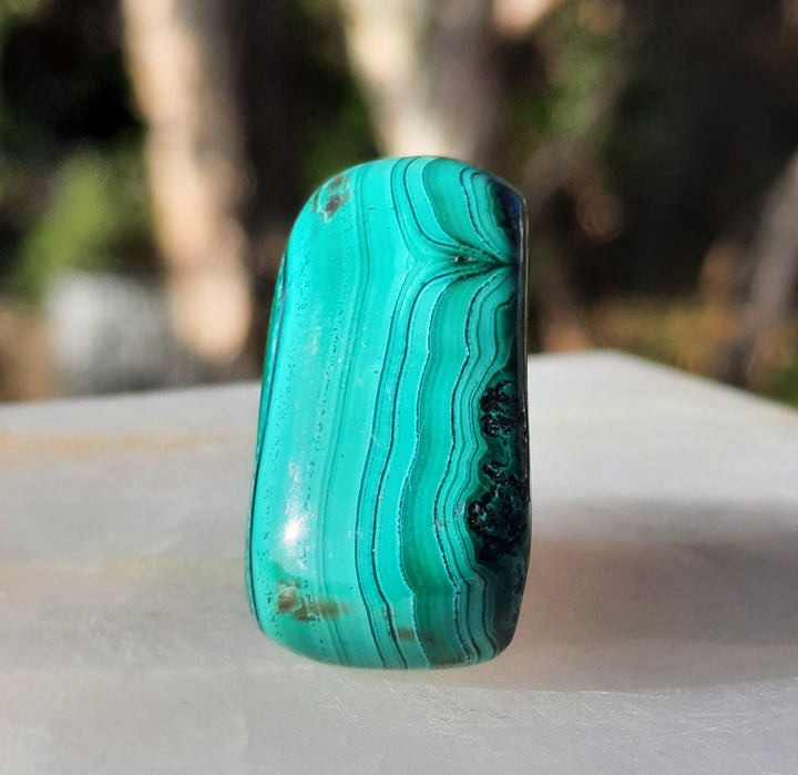 Malachite Tumble Stone (25g)