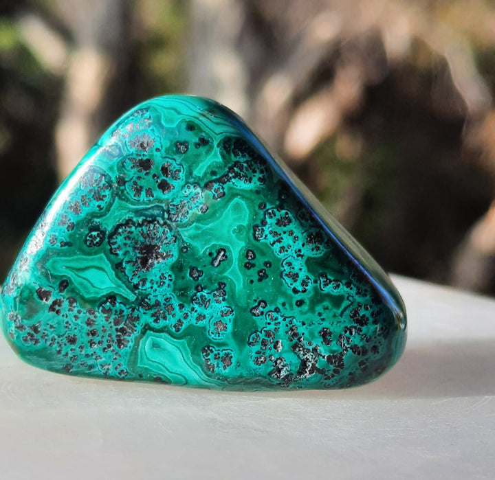 Malachite Tumble Stone (25g)