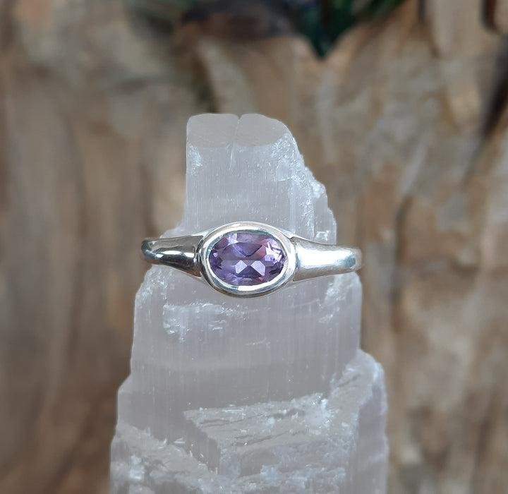 AMETHYST RING SIZE 9(R) GS2401