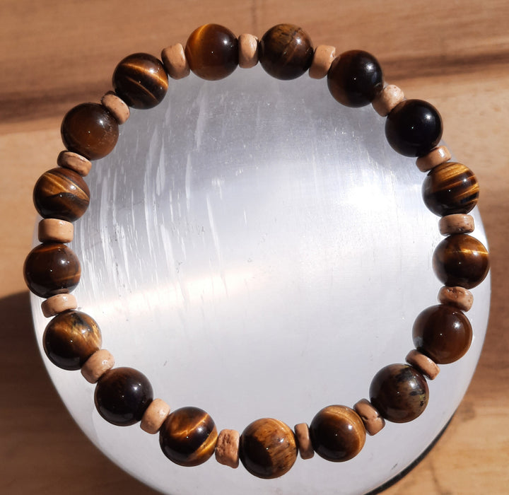 Tiger Eye 'Woody' Bracelet