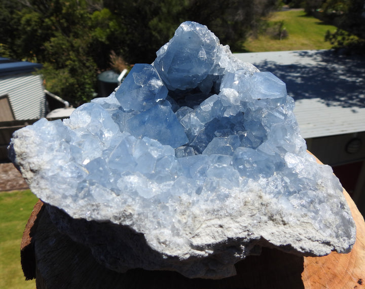 Celestite Large Cluster (3.278 Kilograms.)