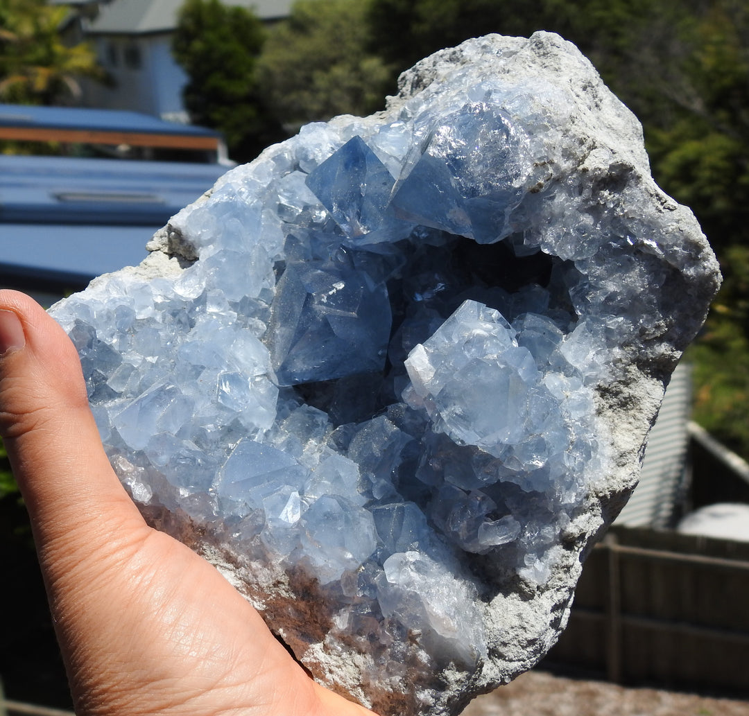 Celestite Large Cluster (3.278 Kilograms.)