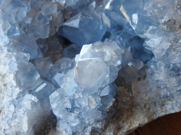 Celestite Large Cluster (3.278 Kilograms.)