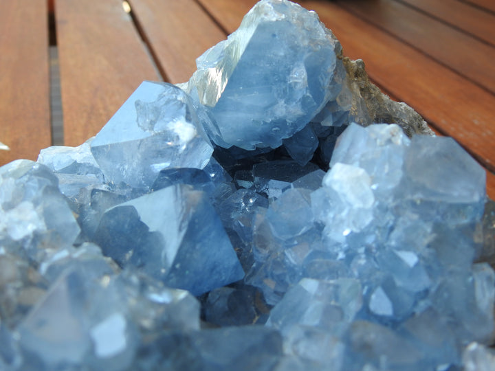 Celestite Large Cluster (3.278 Kilograms.)