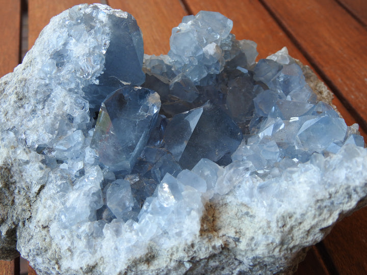 Celestite Large Cluster (3.278 Kilograms.)