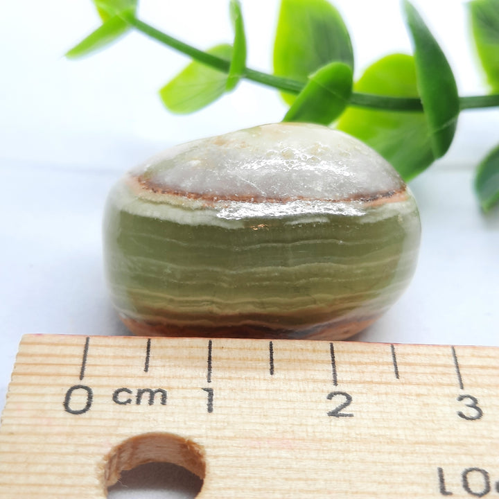 Green Onyx Tumbler Stone (19g) GOX1