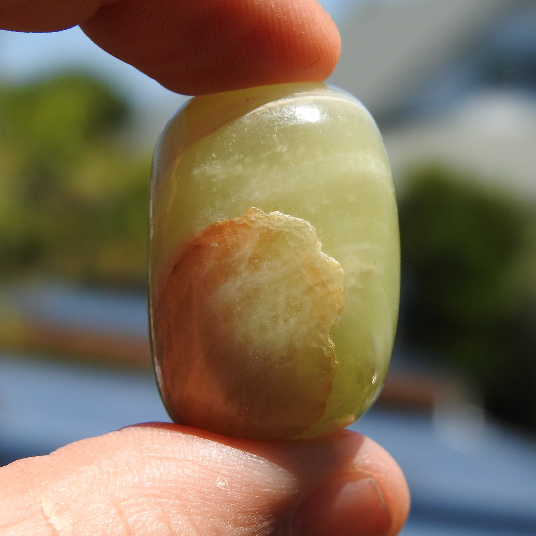 GREEN ONYX TUMBLER (22G) GOX2