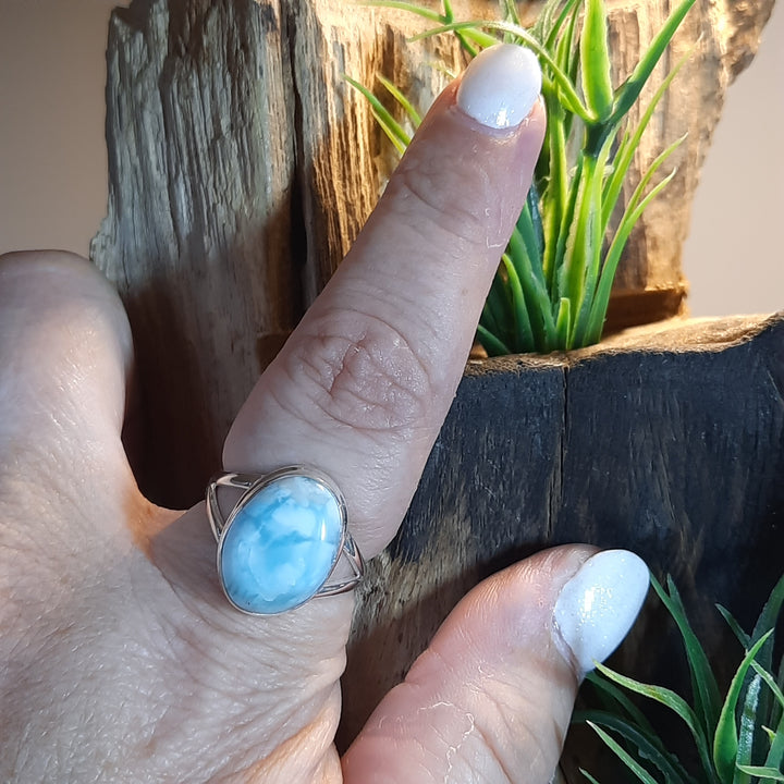 LARIMAR RING SIZE 9.5(S) GS9940