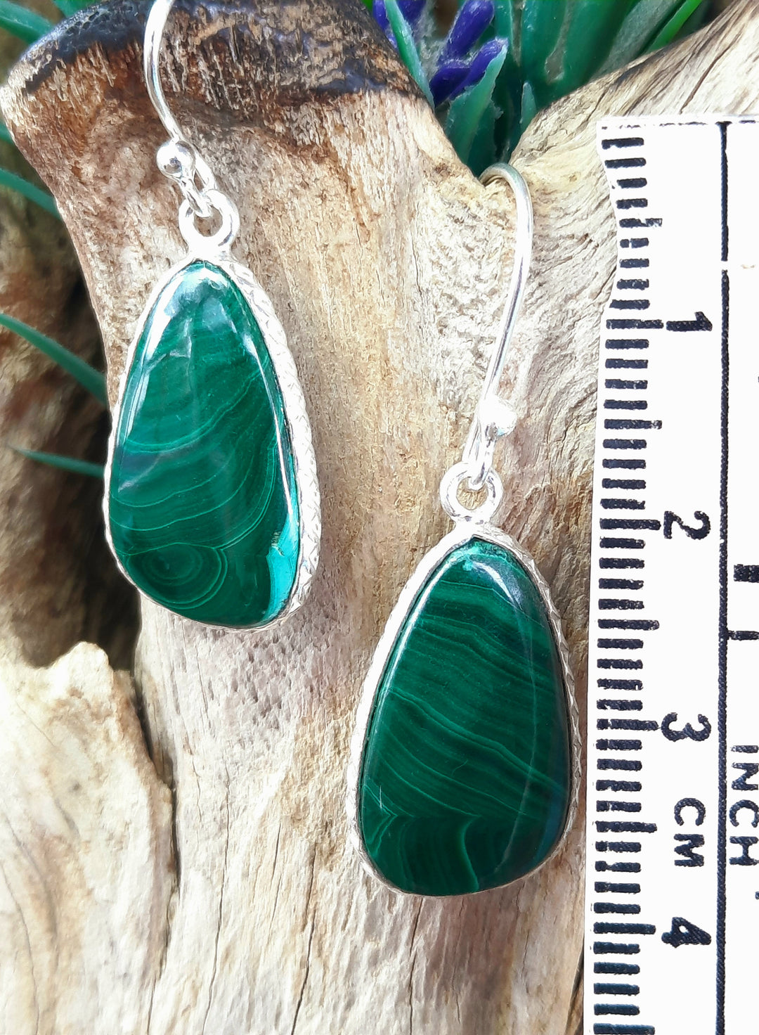 MALACHITE EARRINGS GS2553