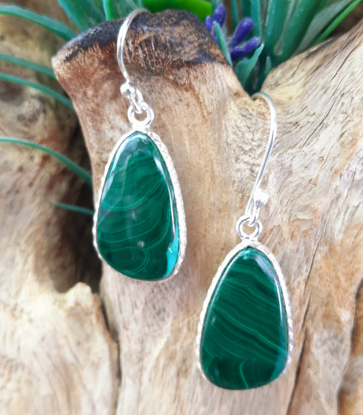 MALACHITE EARRINGS GS2553