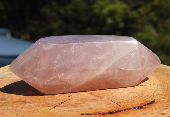 Rose Quartz Double Terminated Point (311 grams)