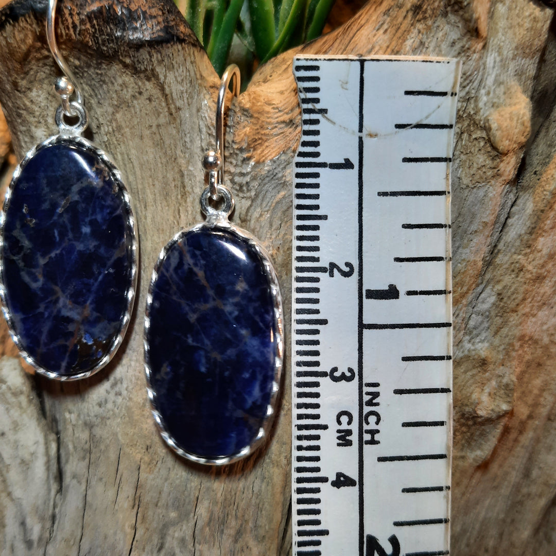 SODALITE EARRINGS GS1027