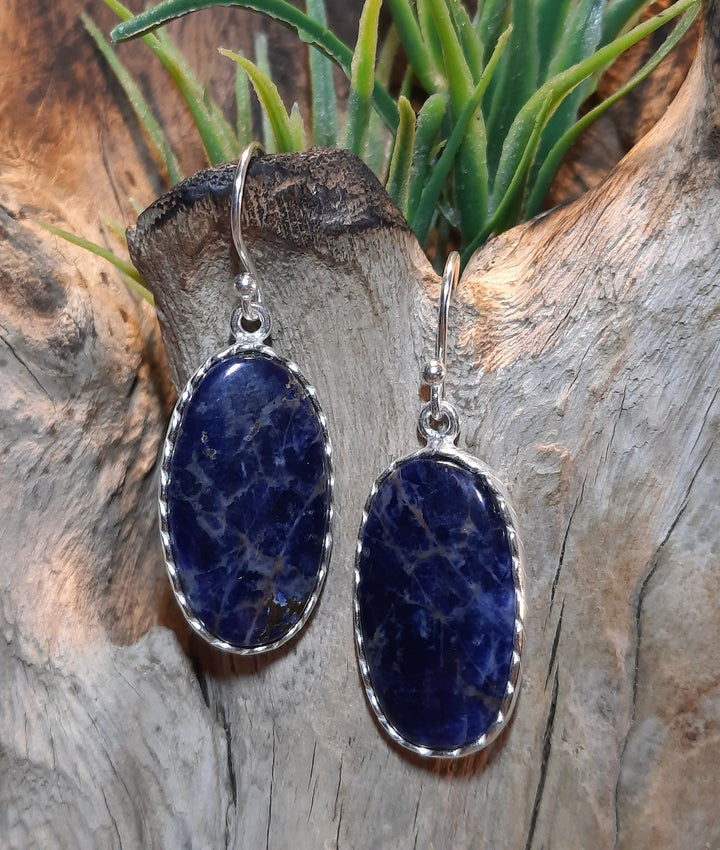 SODALITE EARRINGS GS1027