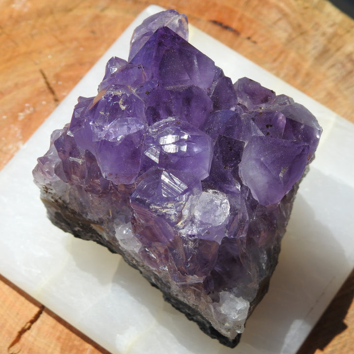 Amethyst Cluster (305g) STZ318