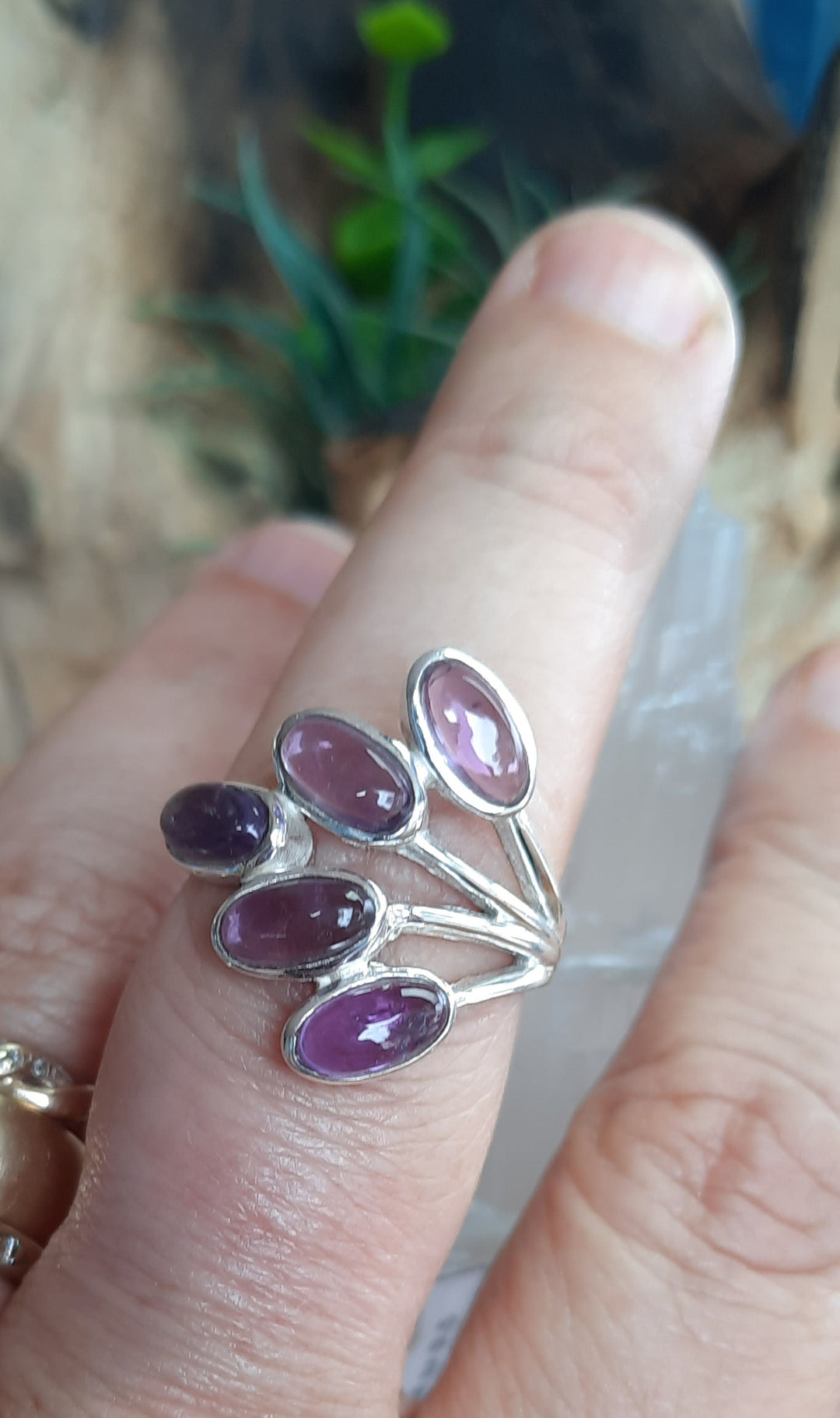 AMETHYST RING SIZE 9.5(S) GS7228