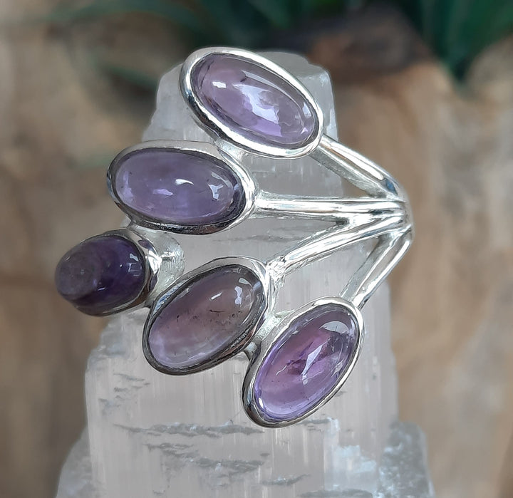 AMETHYST RING SIZE 9.5(S) GS7228