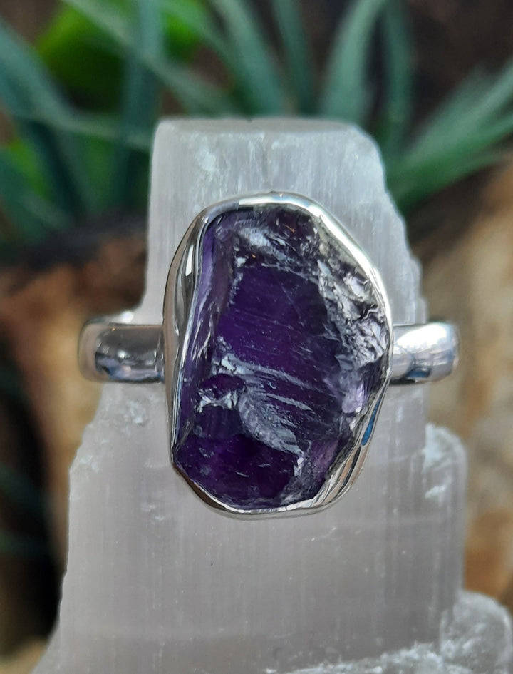 AMETHYST RING SIZE 7(N) GS7253