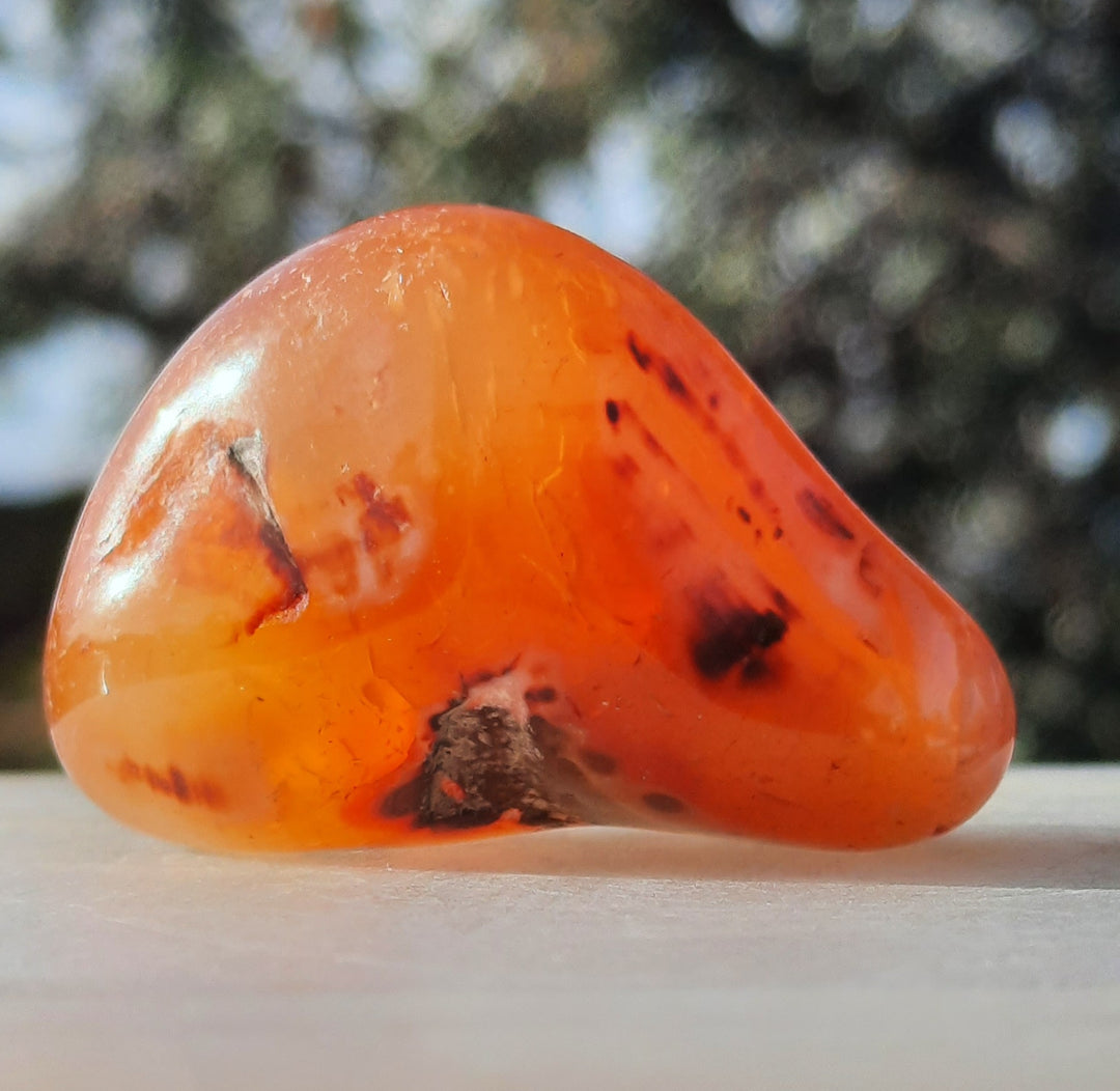 Carnelian Tumble Stone (32g) CRN4