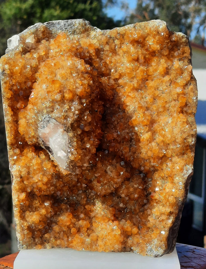 Citrine Cluster 13.5CM STZ414