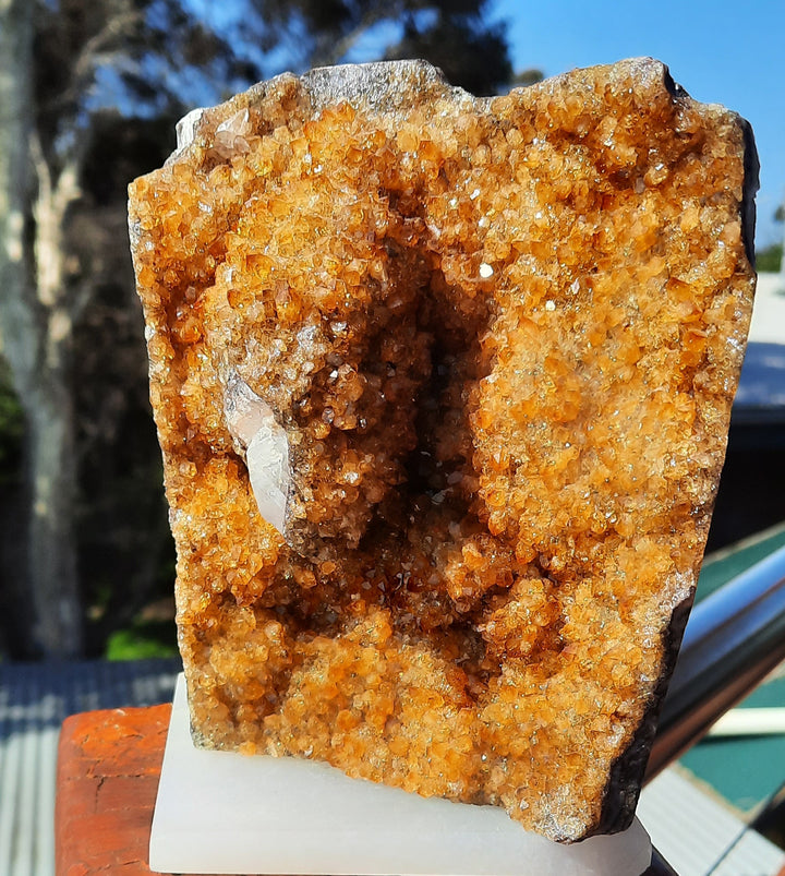 Citrine Cluster 13.5CM STZ414