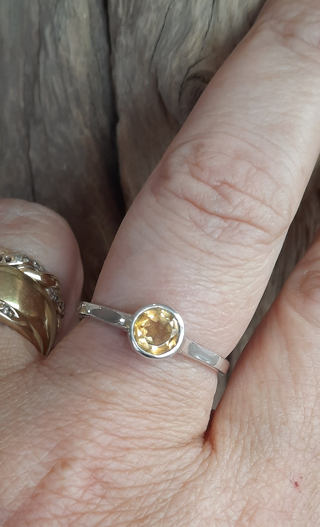 CITRINE RING SIZE 9.5(S) GS7254