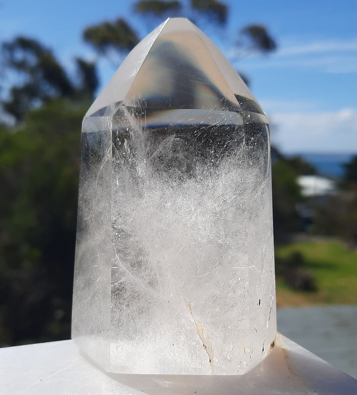 Clear Quartz Tower (252g) STZ573