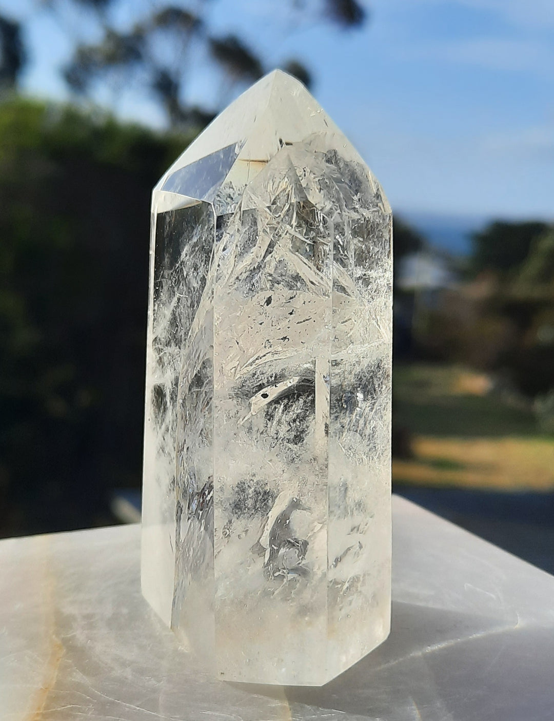 Clear Quartz Point (123 grams)STZ144