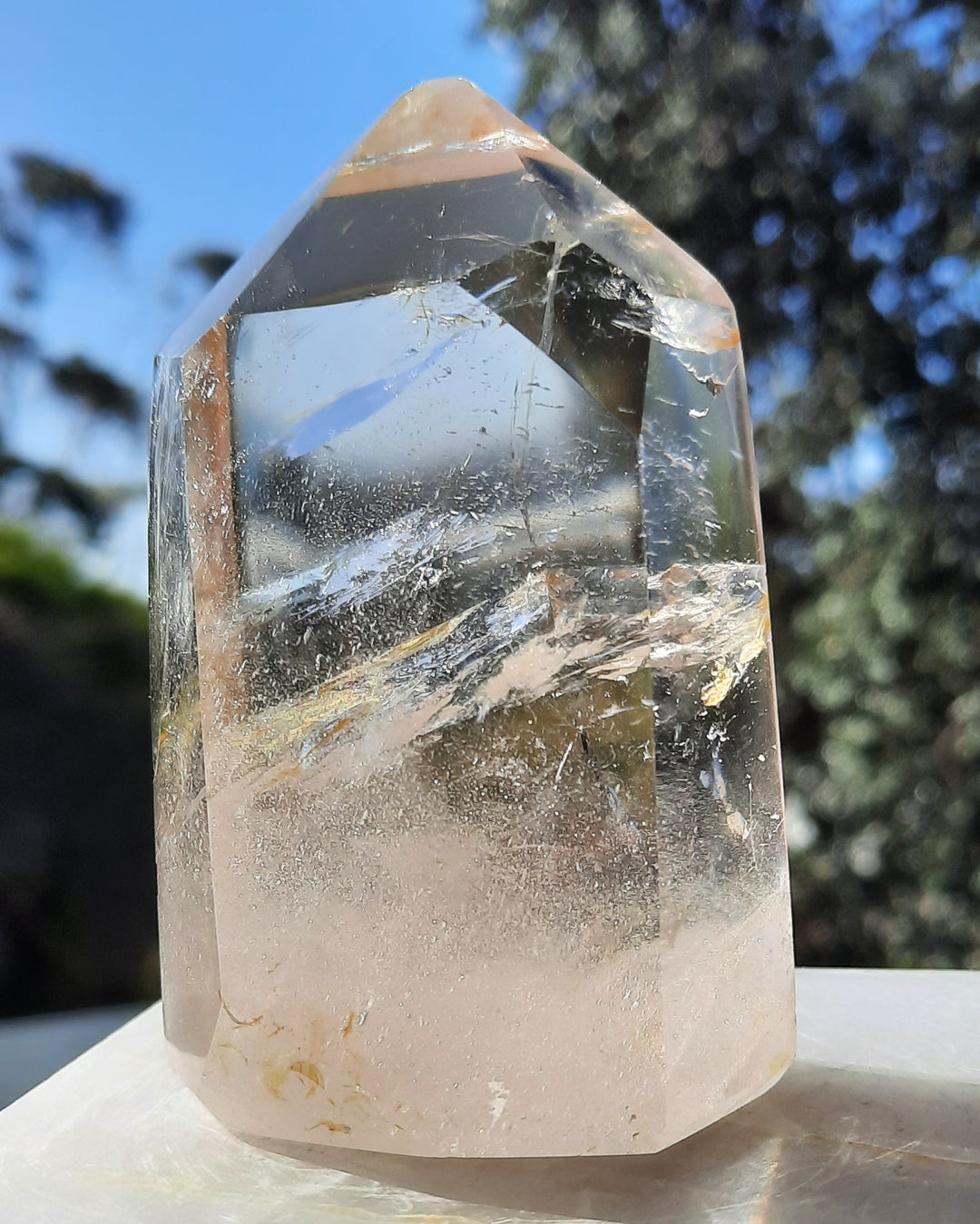 Clear Quartz Tower (257 grams) STZ565