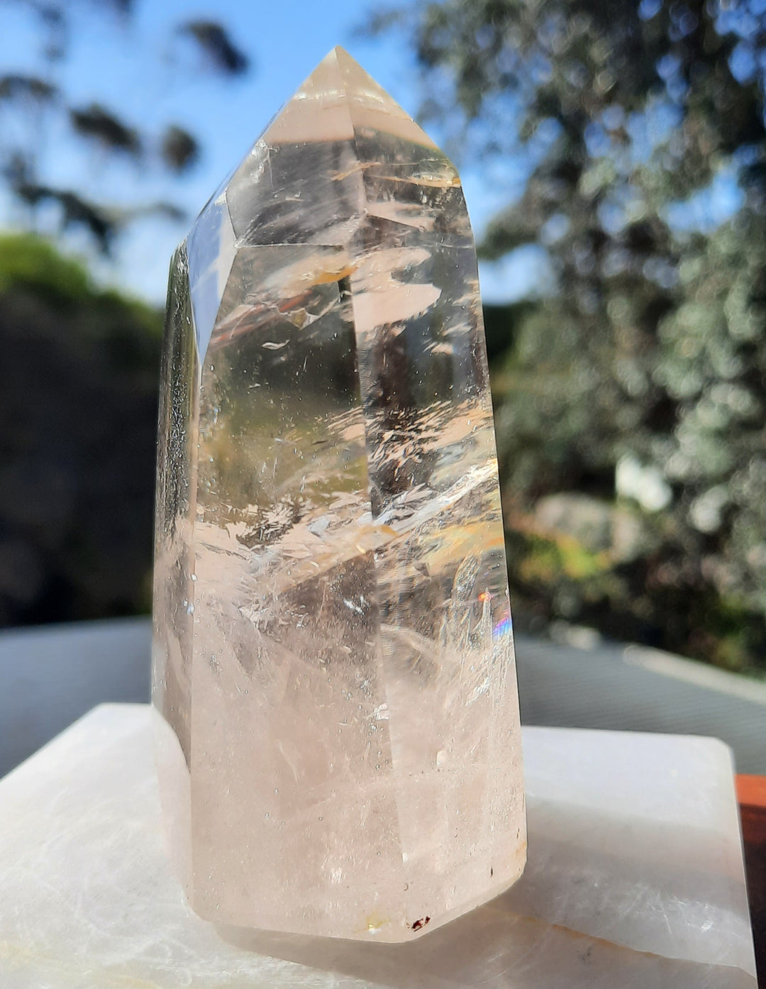 Clear Quartz Tower (257 grams) STZ565