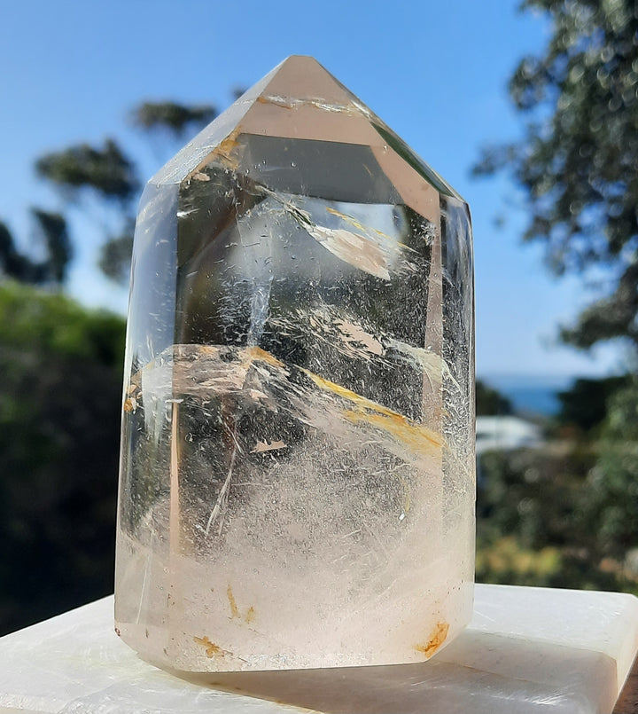 Clear Quartz Tower (257 grams) STZ565