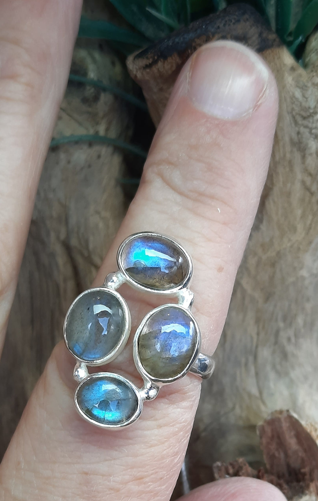 LABRADORITE RING SIZE 8(P) GS7201