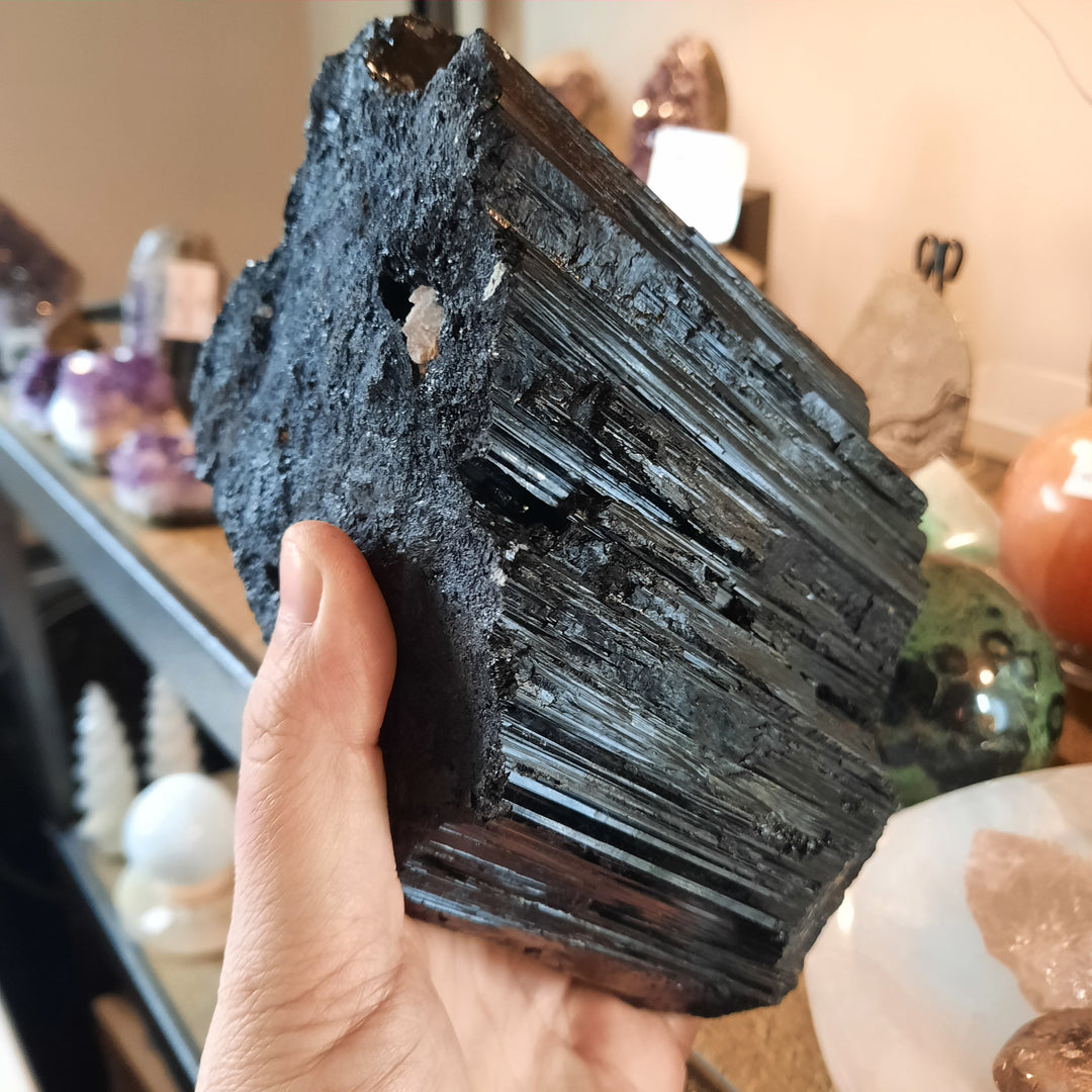 Black Tourmaline Large (2.377 Kilograms) STZ100