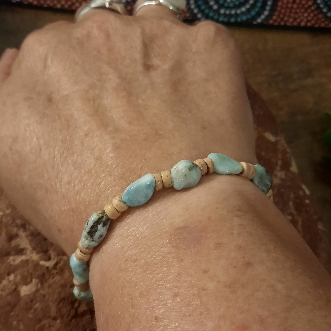 Larimar Bracelet