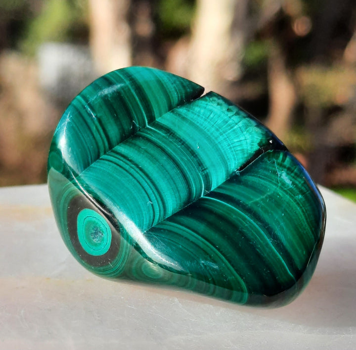 Malachite Tumble Stone (34g) MAL4