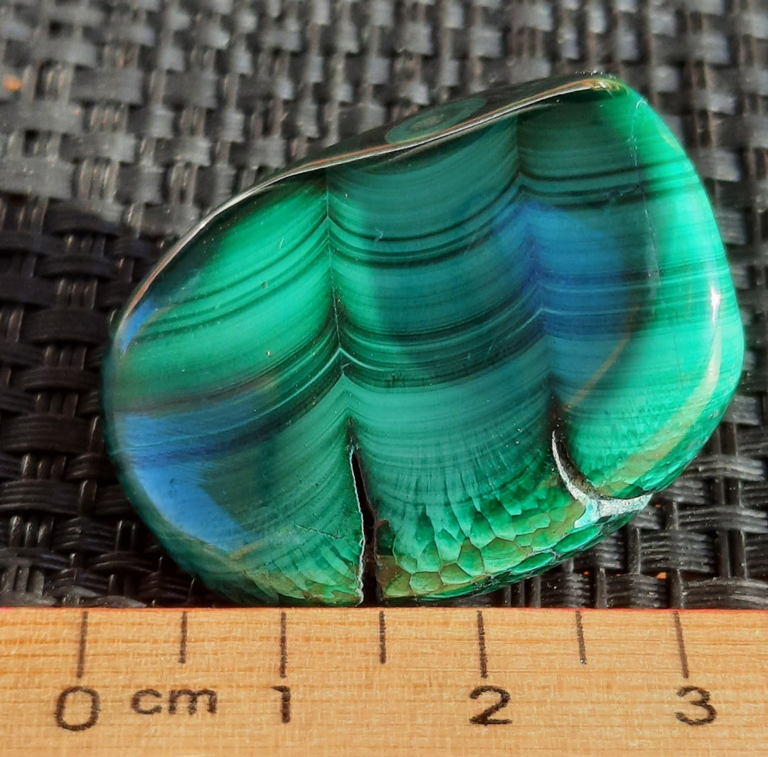 Malachite Tumble Stone (34g) MAL4