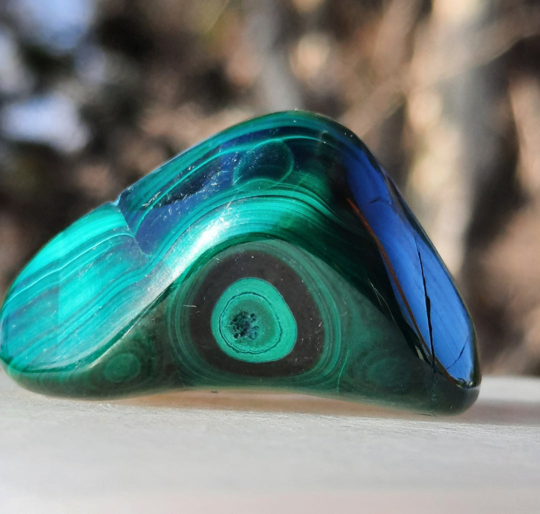 Malachite Tumble Stone (34g) MAL4