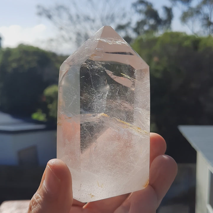 Clear Quartz Tower (257 grams) STZ565