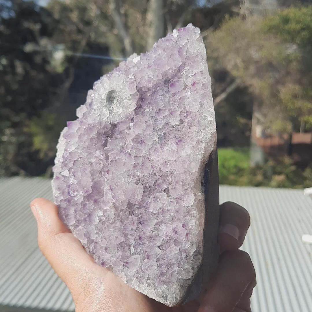 Amethyst Cluster (1.023 KILOGRAMS) STZ240