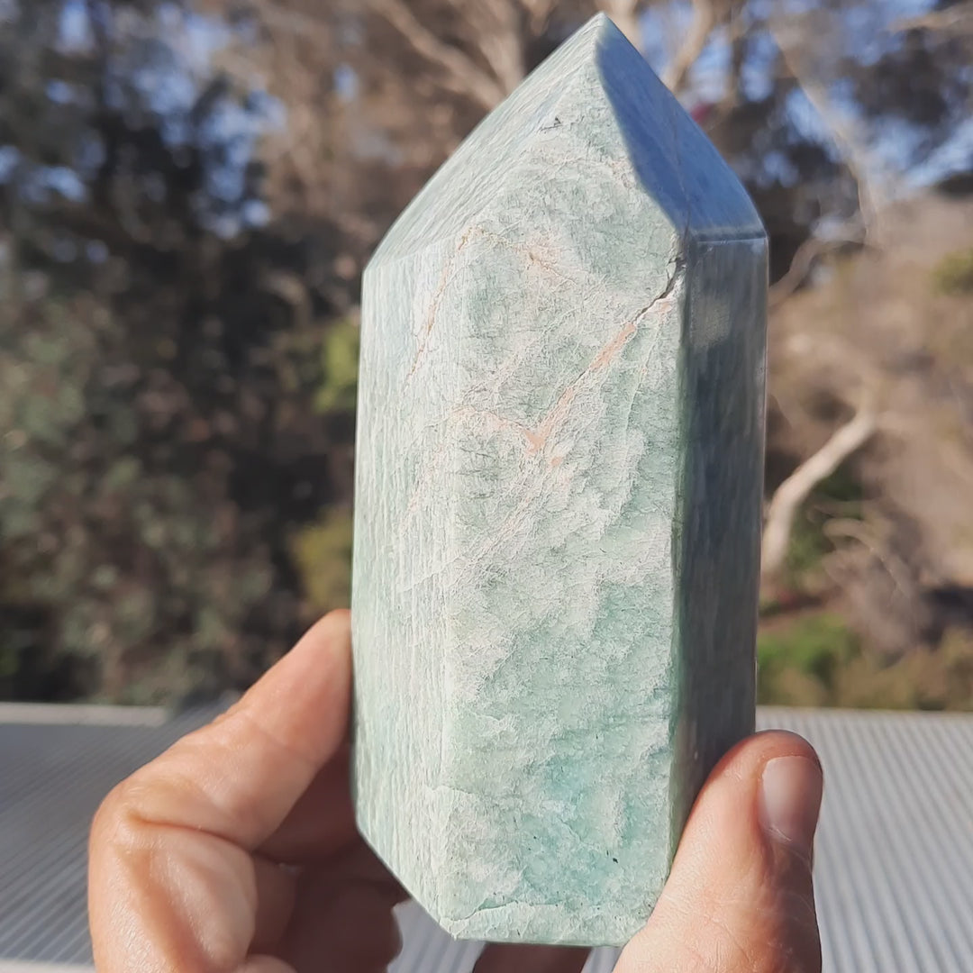 Amazonite Tower (528g) STZ122